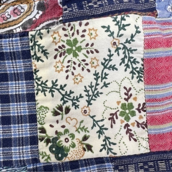 Lucky Brand quilted patchwork denim shorts - Picture 10 of 16